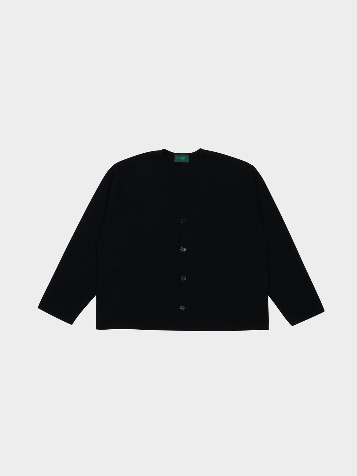 OMEN Strickjacke Buttercup PS in Farbe schwarz