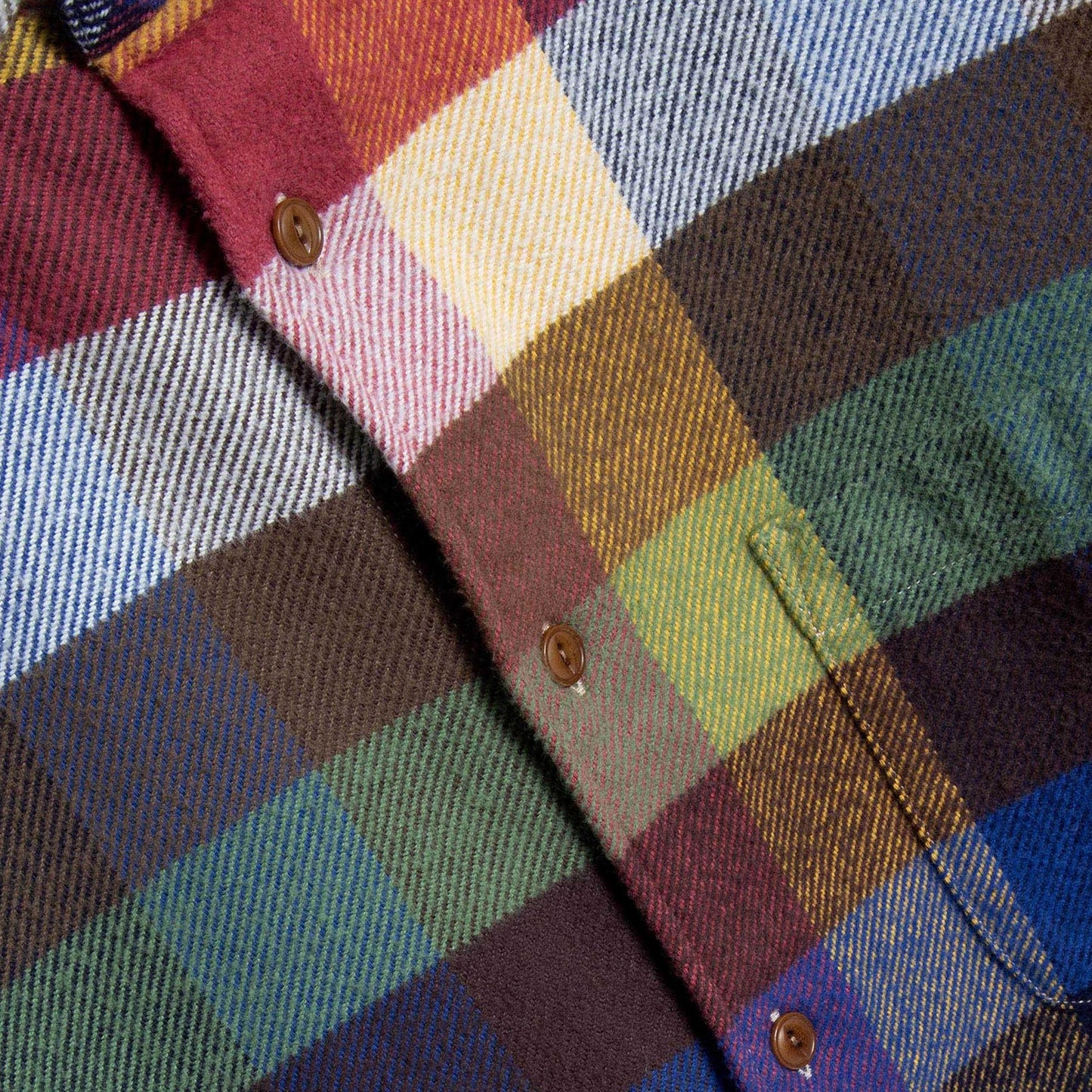 YMC Dean Shirt - Multi in Farbe multi