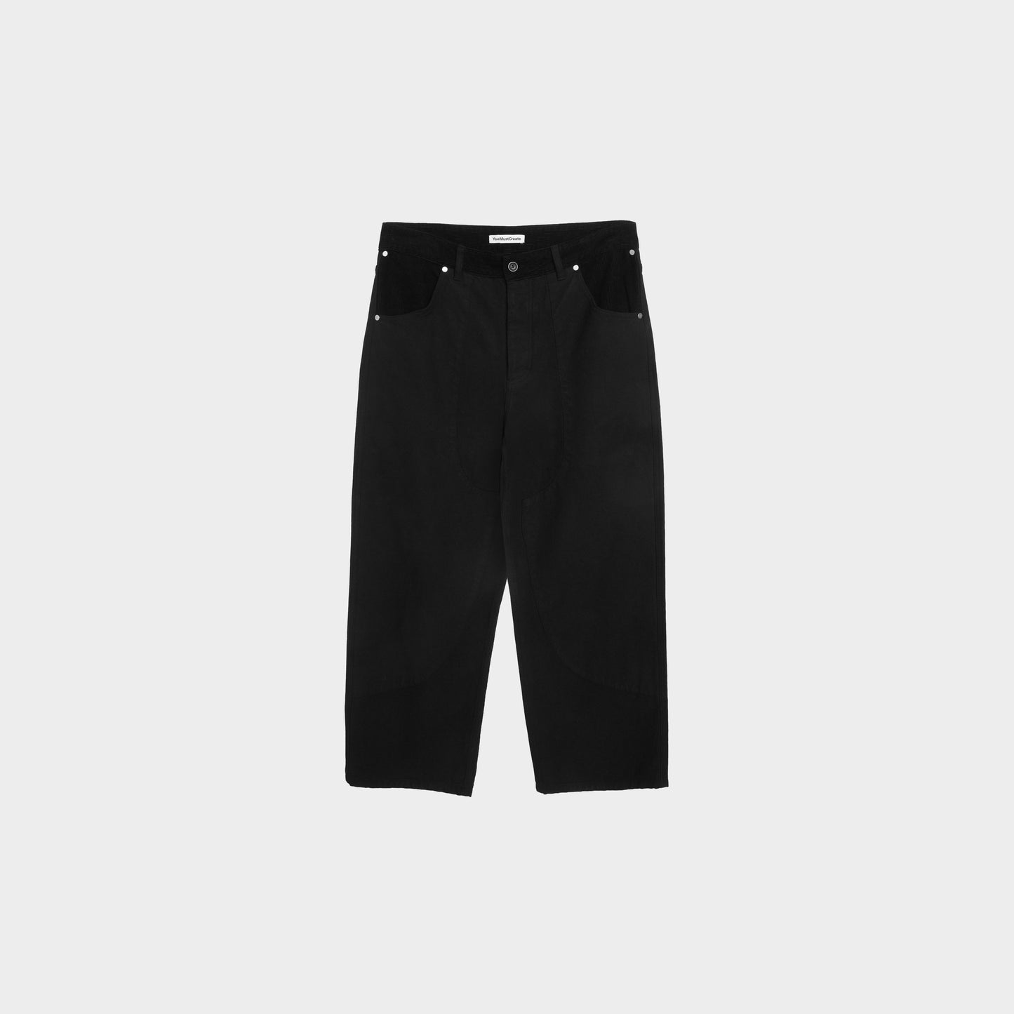 YMC Files Trousers in Farbe black