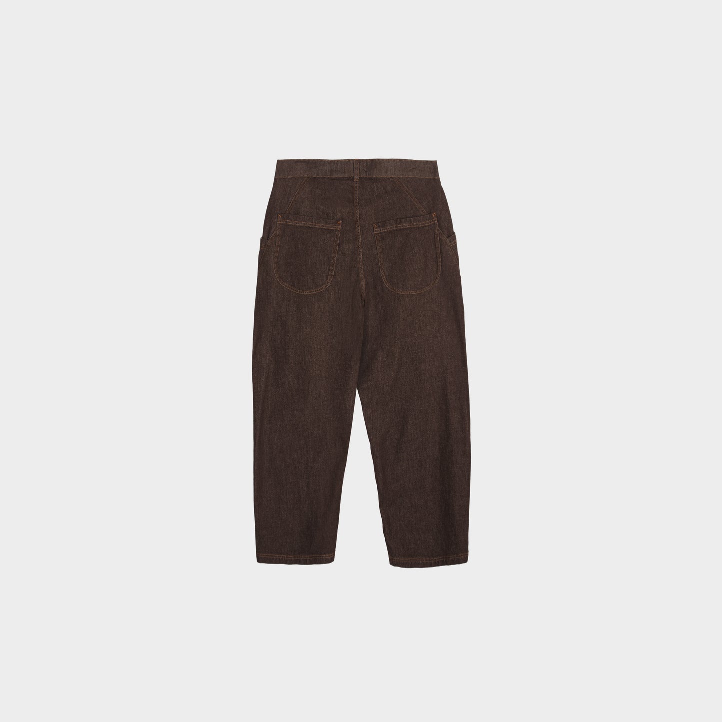 YMC Twister Seam Trouser in Farbe brown