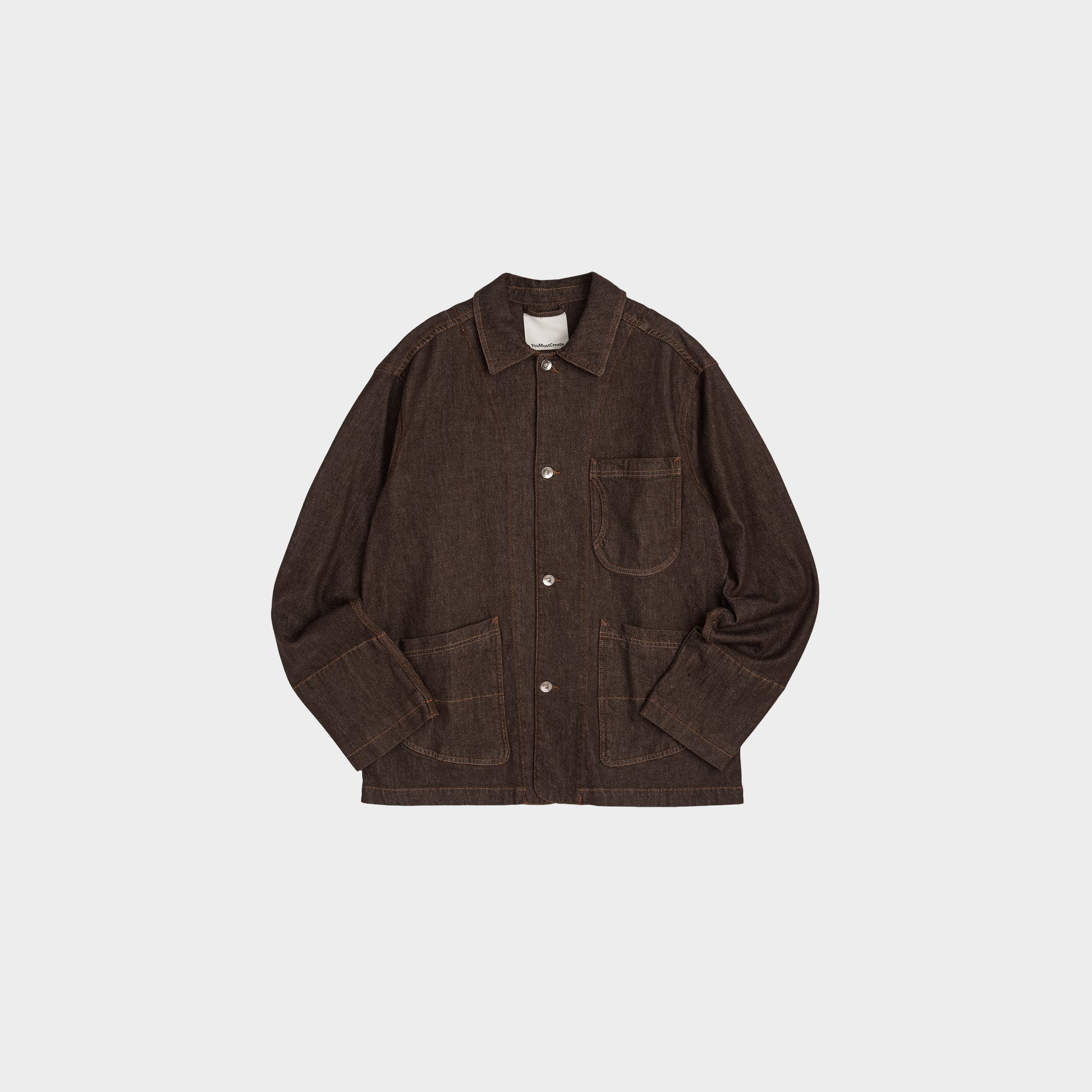 YMC Construction Jacket in Farbe brown