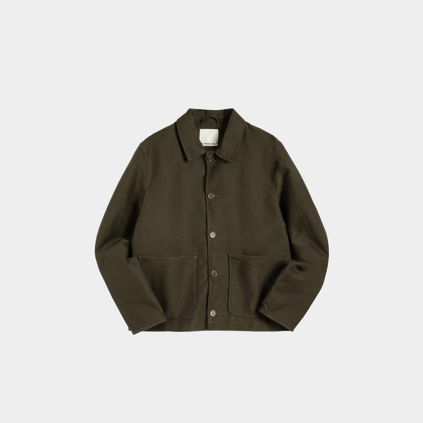 YMC Groundhog Jacket Olive in Farbe olive