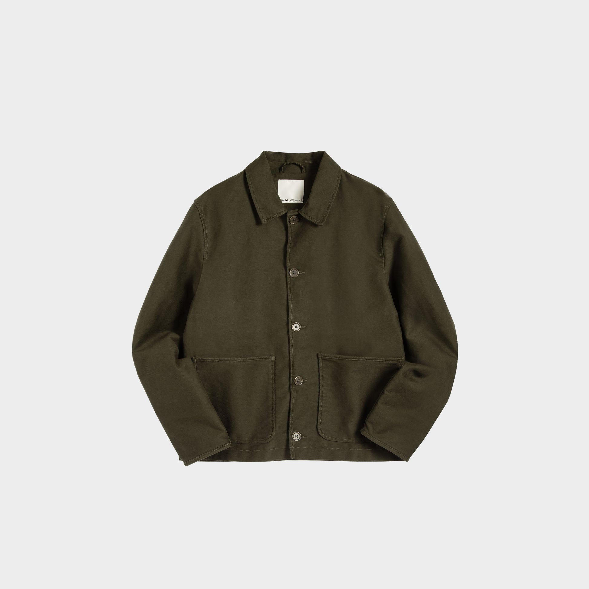 YMC Groundhog Jacket Olive in Farbe olive
