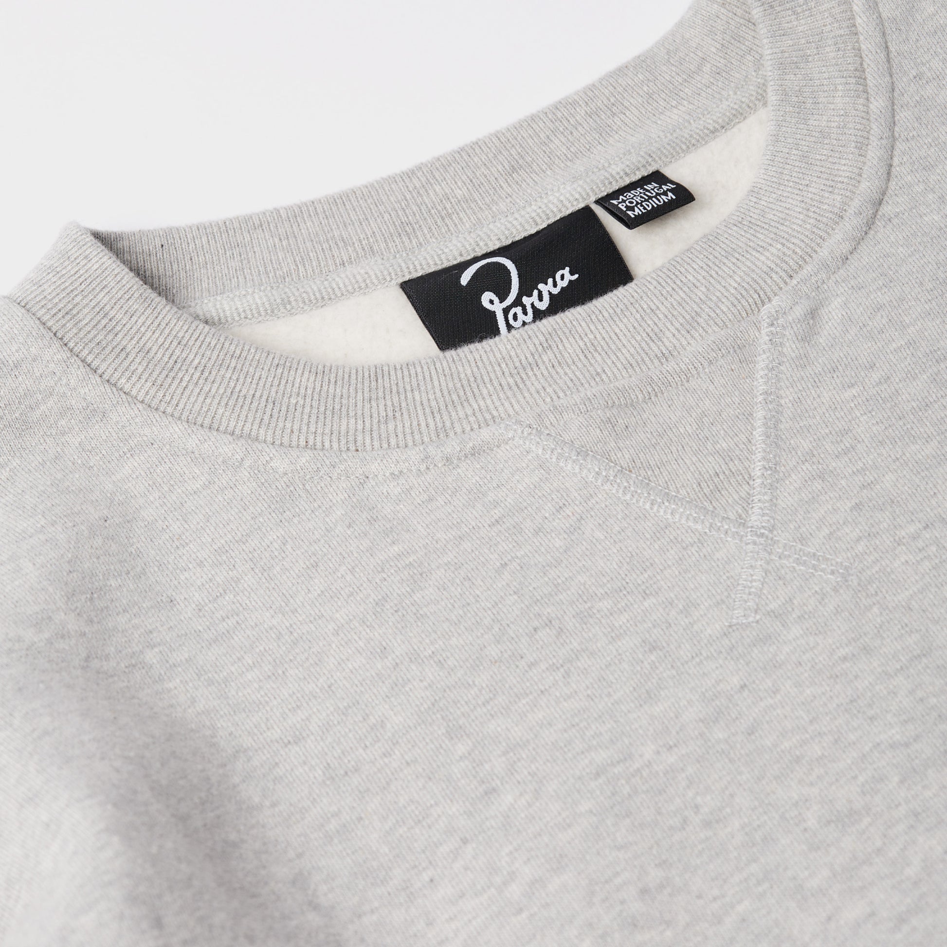 byParra Duck Attack Crew Neck Sweatshirt in Farbe heather_grey