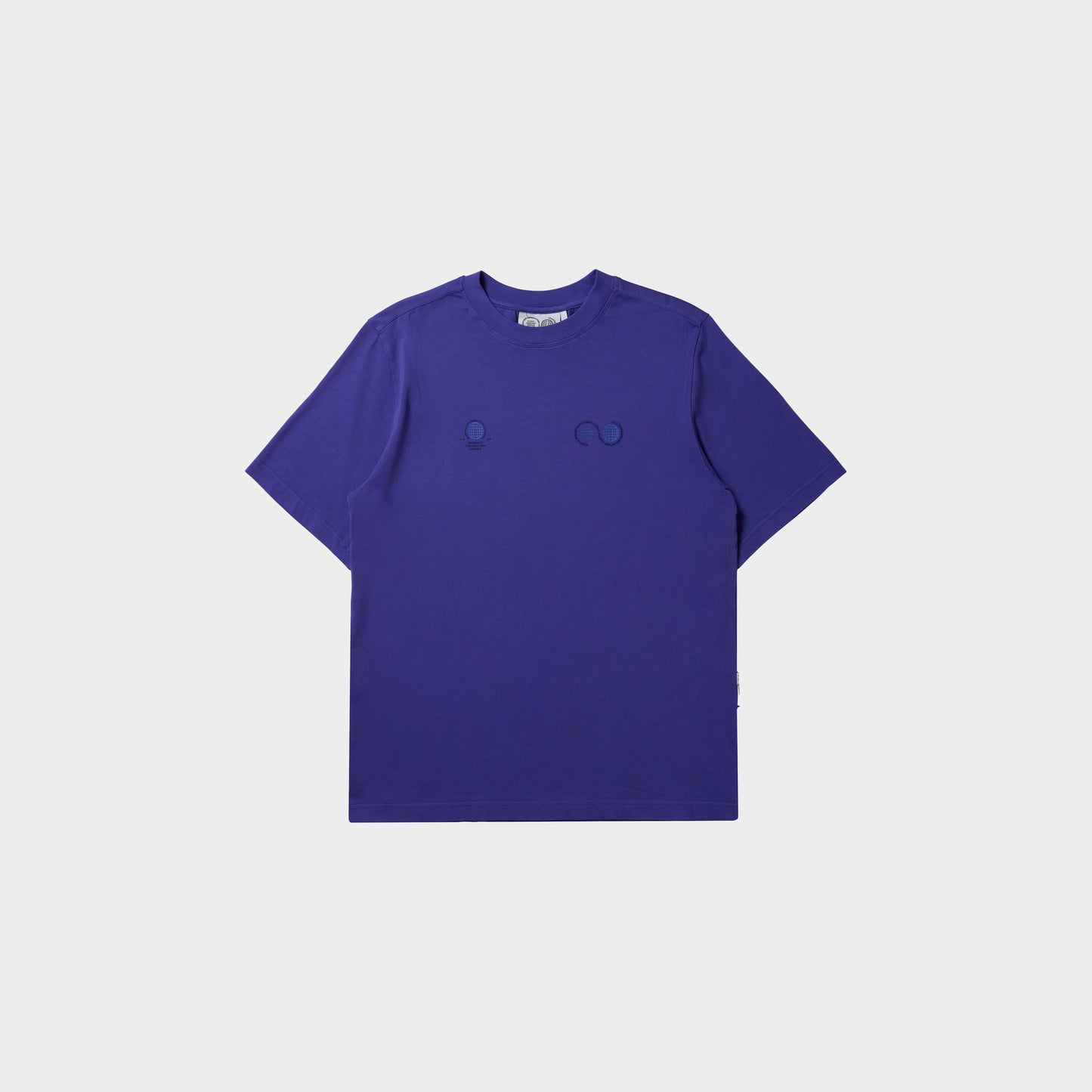 Purple Mountain Observatory Globe SS Tee in Farbe purple