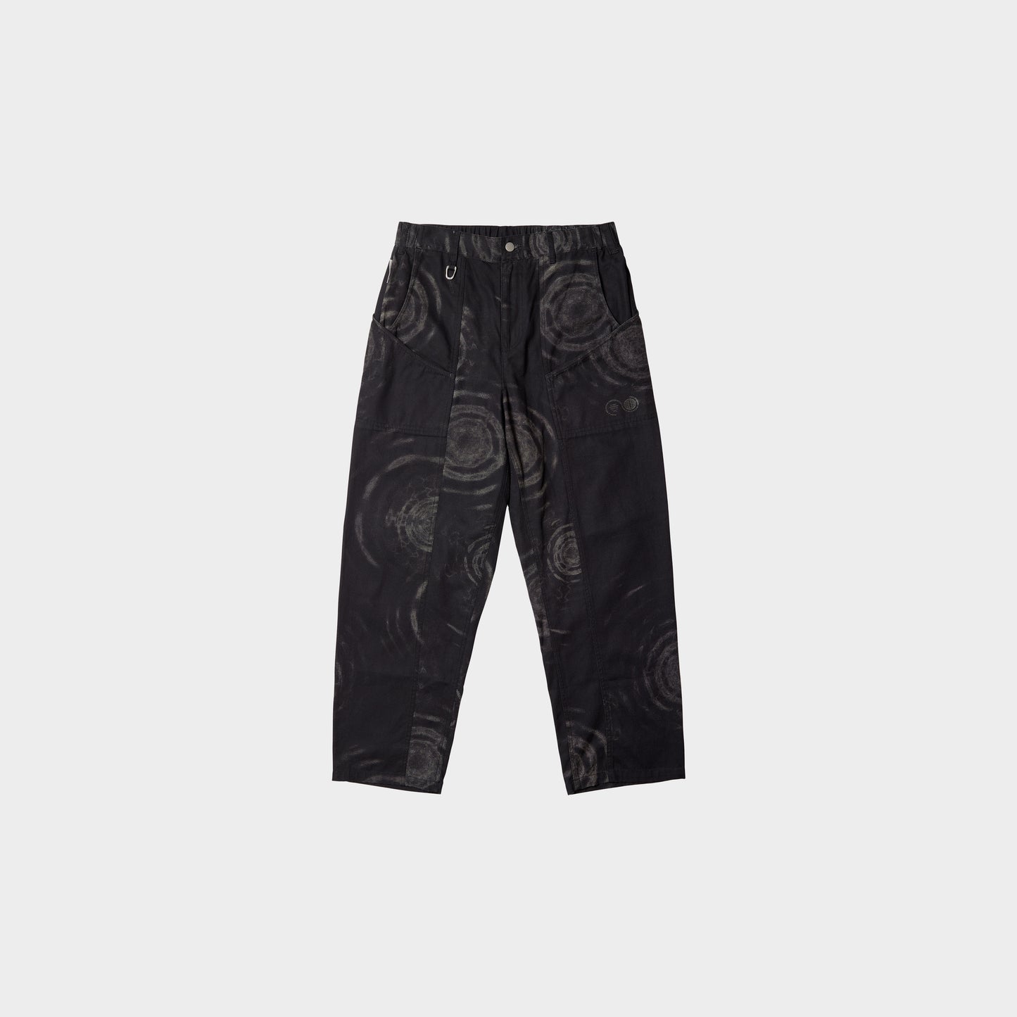 Purple Mountain Observatory Hose Atlas Pant - Oscillations in Farbe black_aop