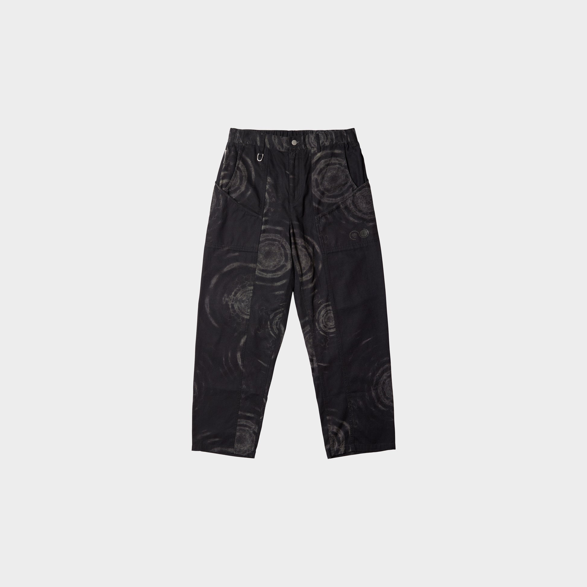 Purple Mountain Observatory Hose Atlas Pant - Oscillations in Farbe black_aop