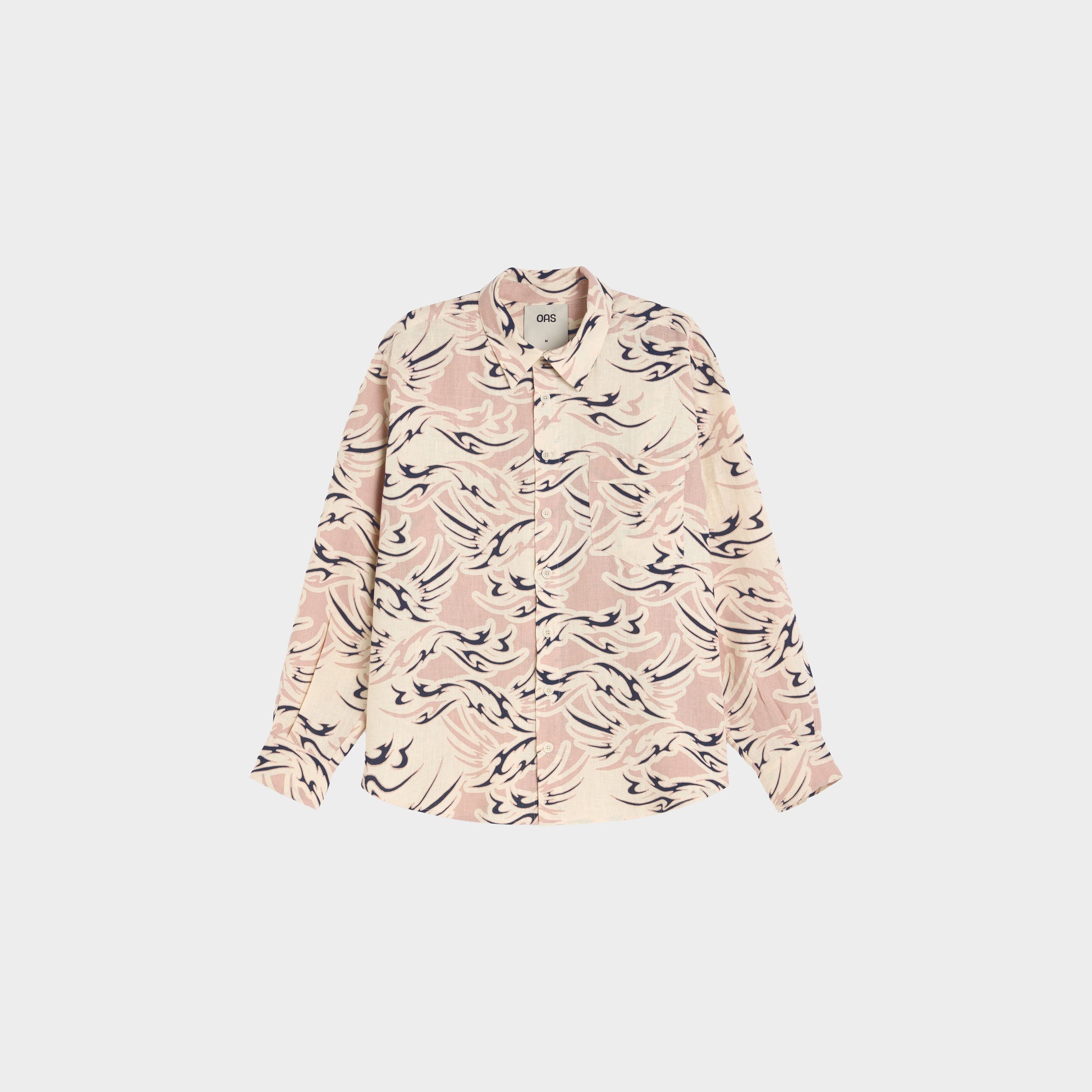 OAS Rogue Piano Shirt in Farbe light_pink