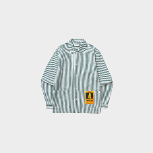 Popelin Stripe Waiter Shirt