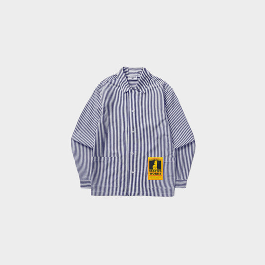 Popelin Stripe Waiter Shirt