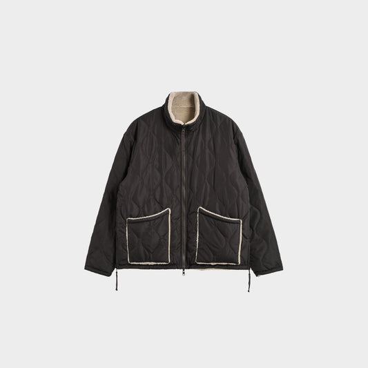 Military Riversible Hi-Neck Down Jacket