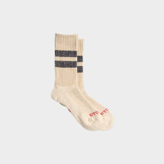 Pile Stripe Marl Socks