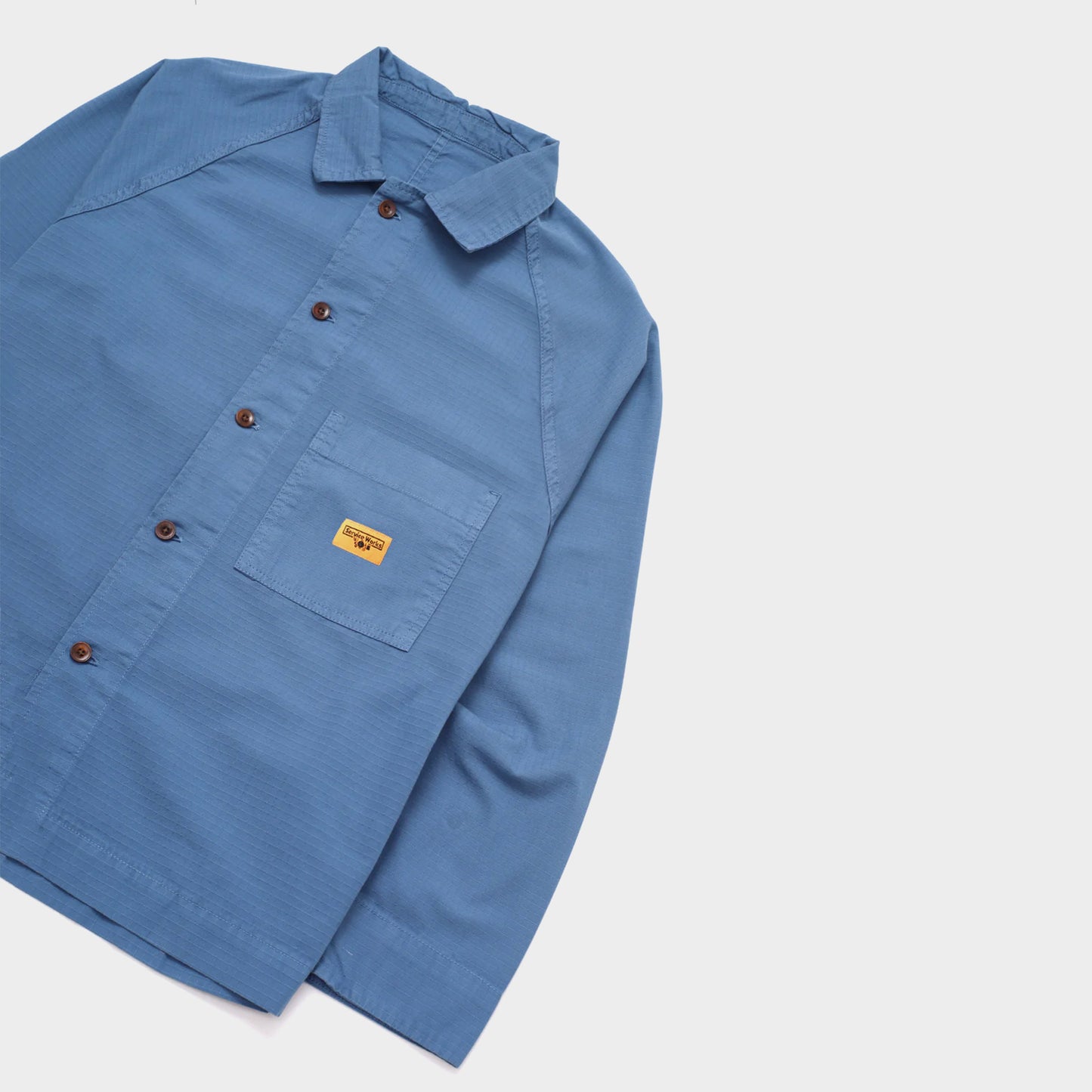 Service Works Ripstop Front of House Jacket in Farbe work_blue