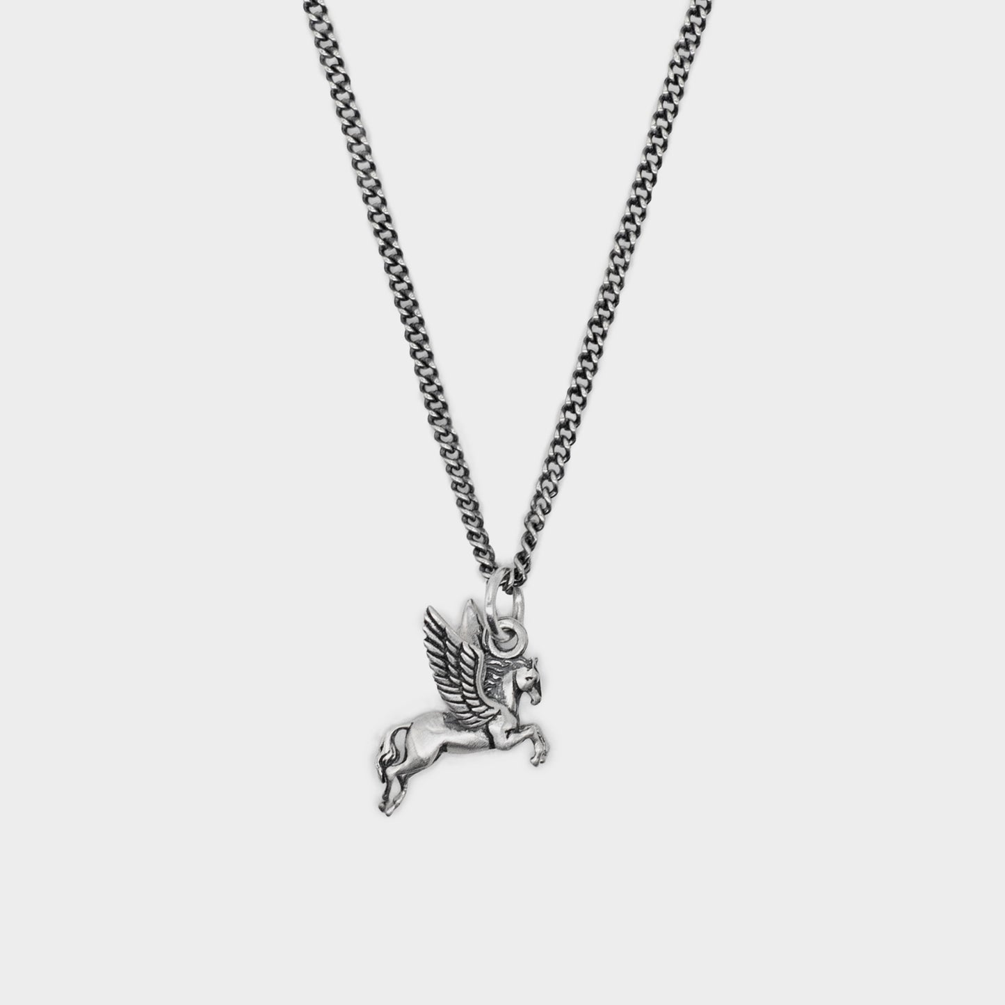 Serge DeNimes Silver Pegasus Necklace in Farbe silver