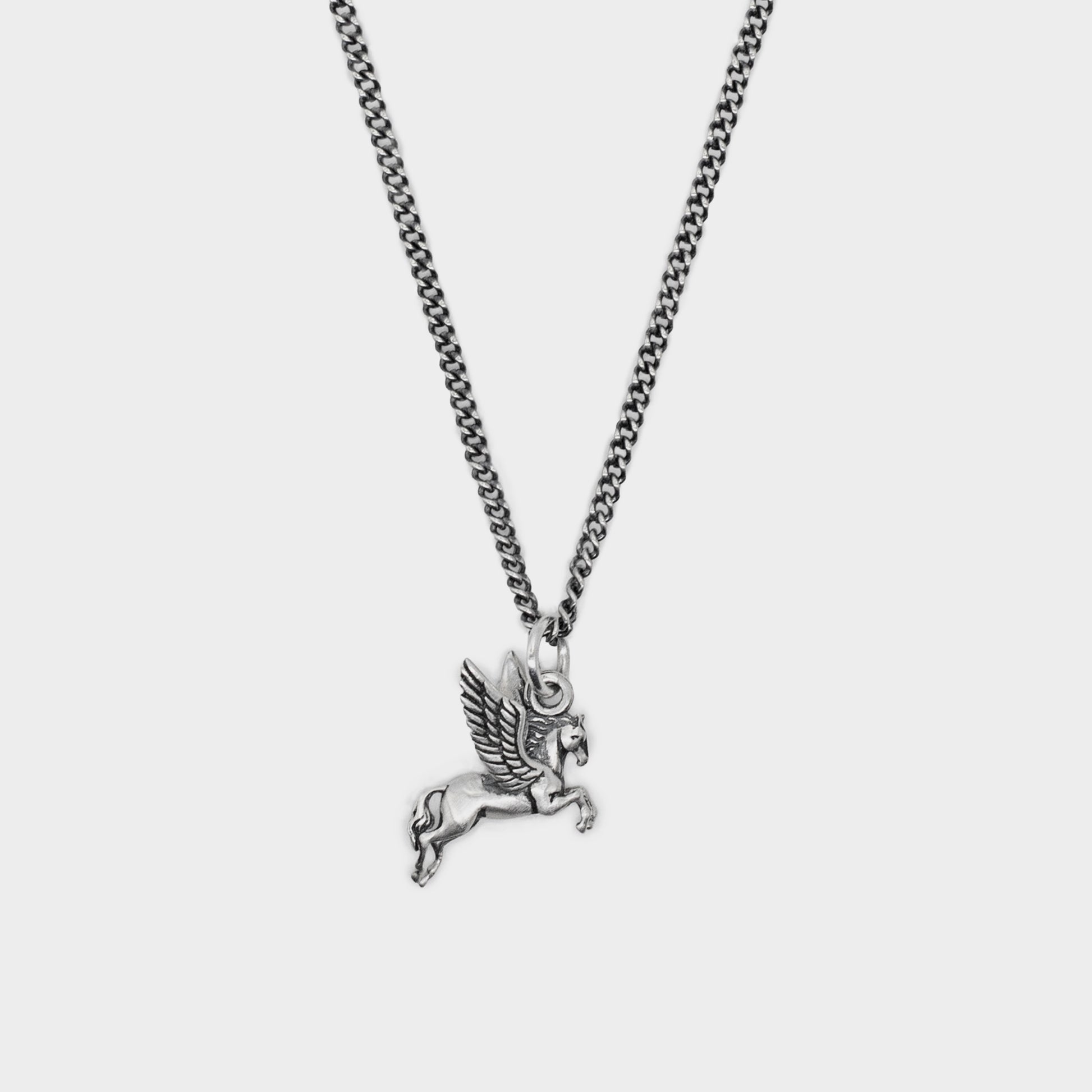 Serge DeNimes Silver Pegasus Necklace in Farbe silver