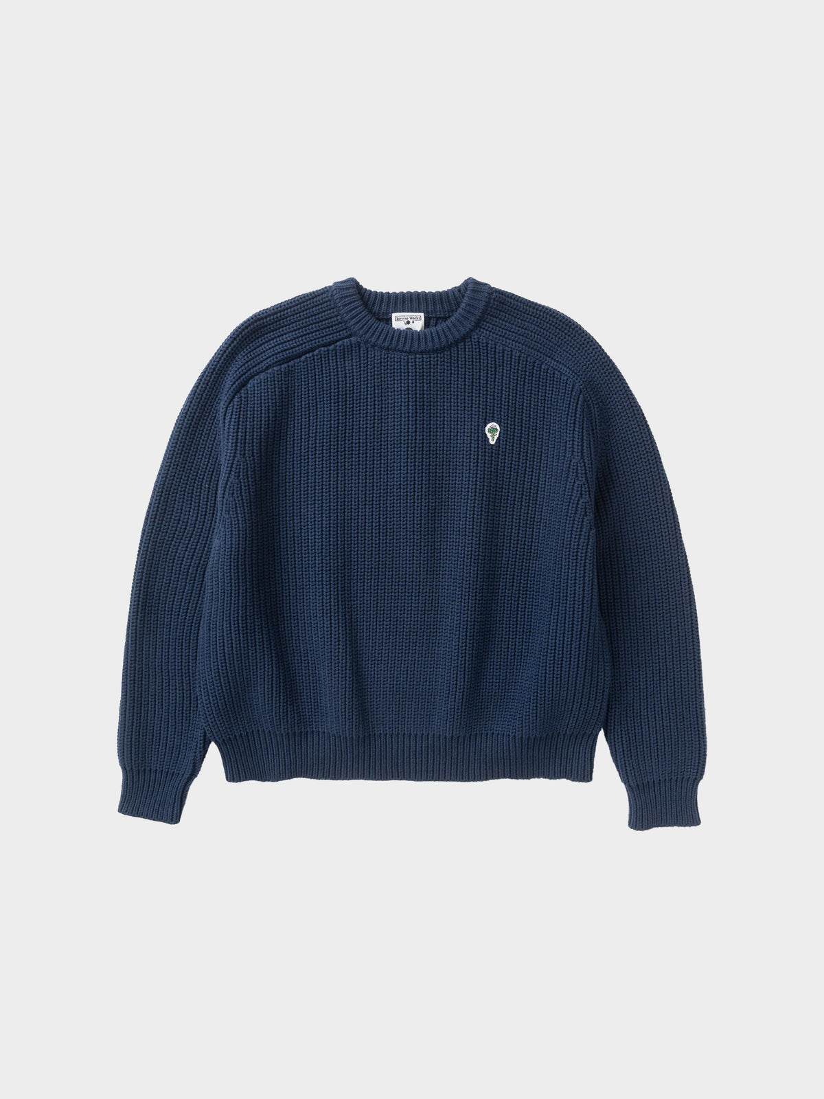 Service Works Artichoke Chunky Knit in Farbe navy