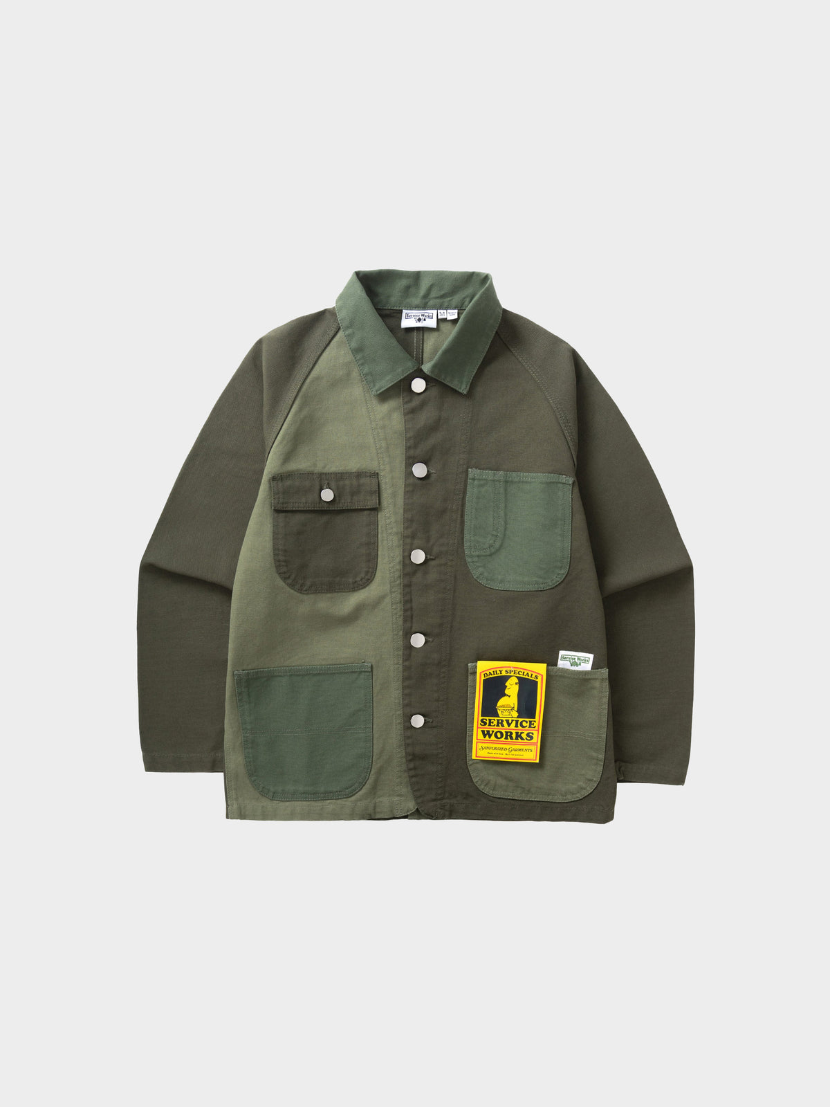 Service Works Service Patchwork Coverall 2.0 in Farbe green