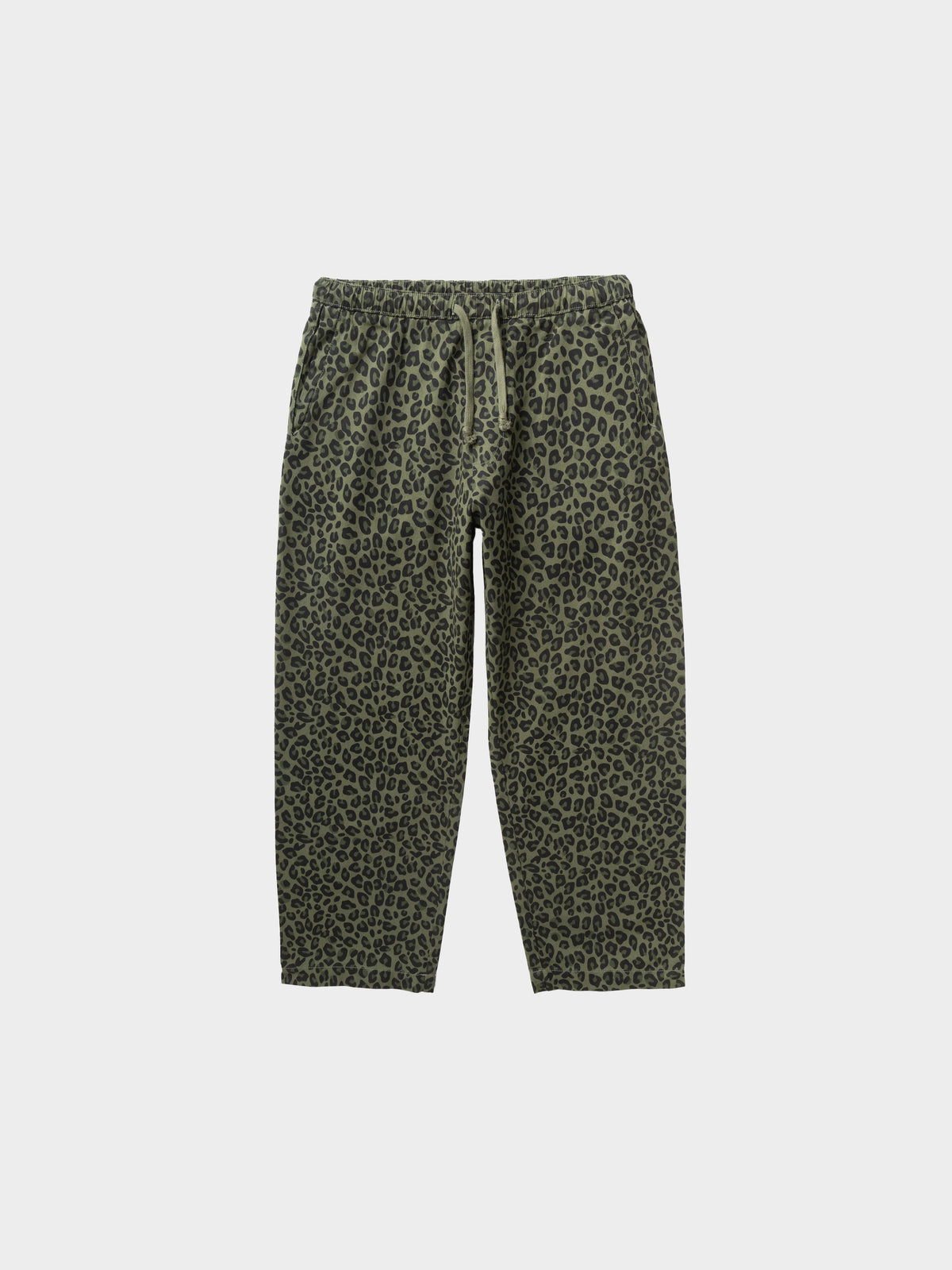 Service Works Patterned Easy Chef Pants in Farbe green_leopard