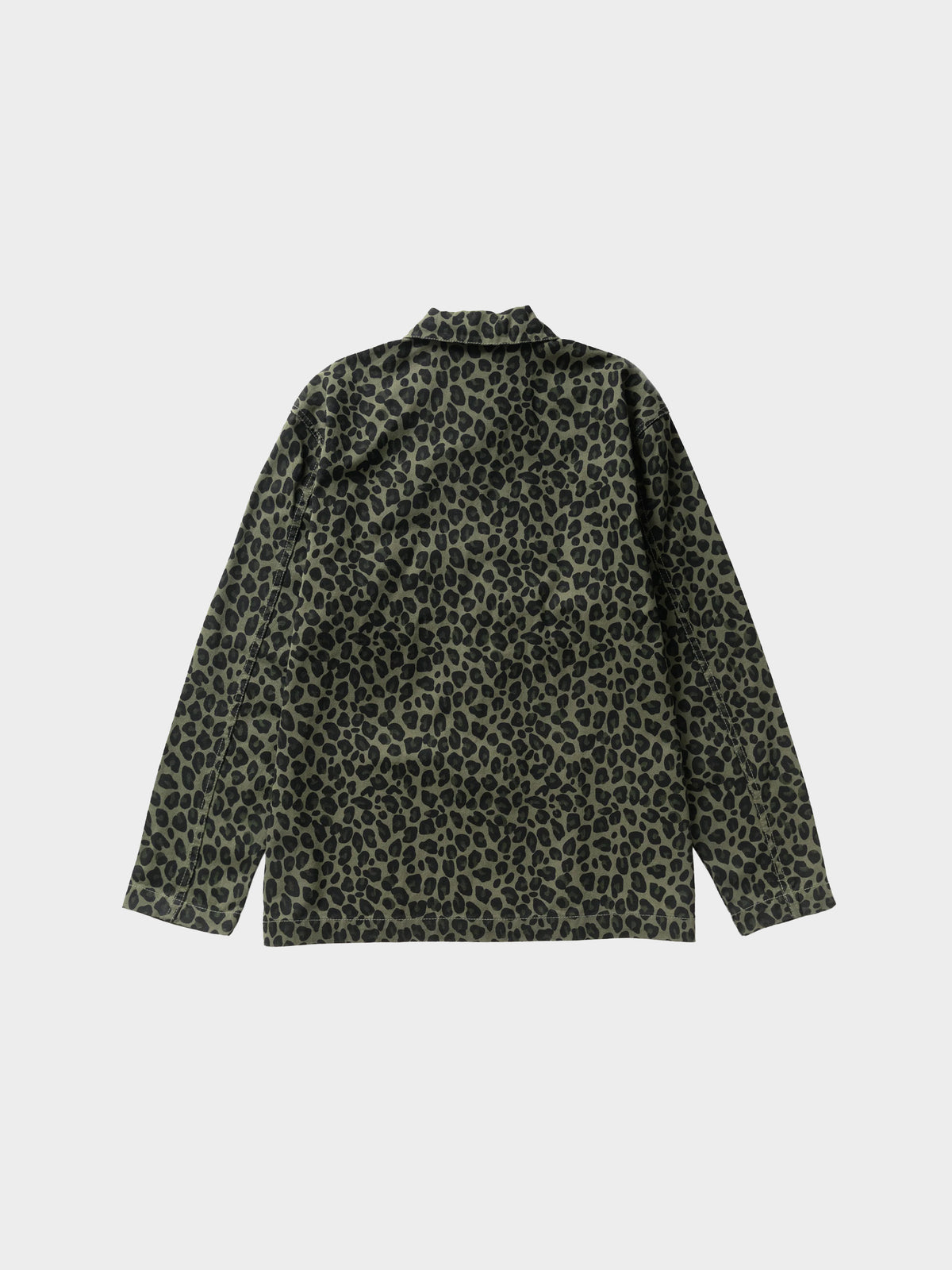 Service Works Patterned Easy Chef Shirt in Farbe green_leopard