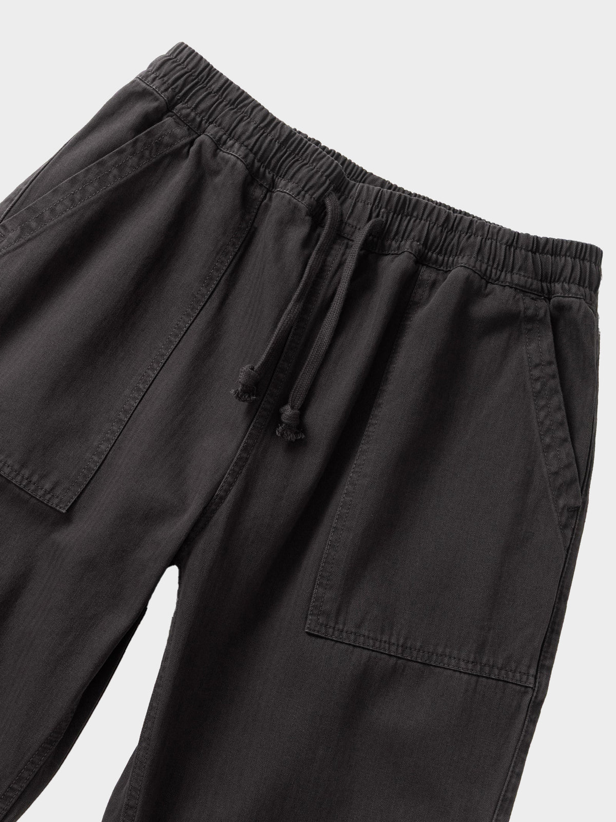 Service Works Pigment Herringbone Chef Pants in Farbe black