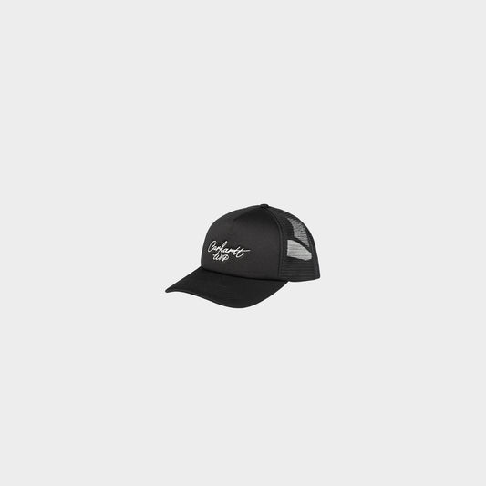 Carhartt WIP Cap Signature Trucker Cap in Farbe black_white