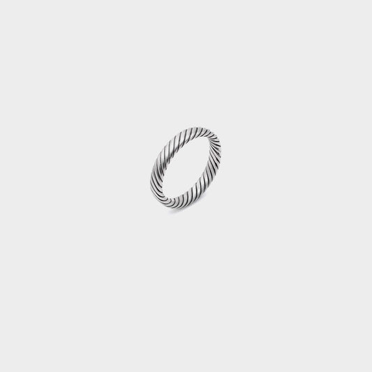 Silver Halo Ring