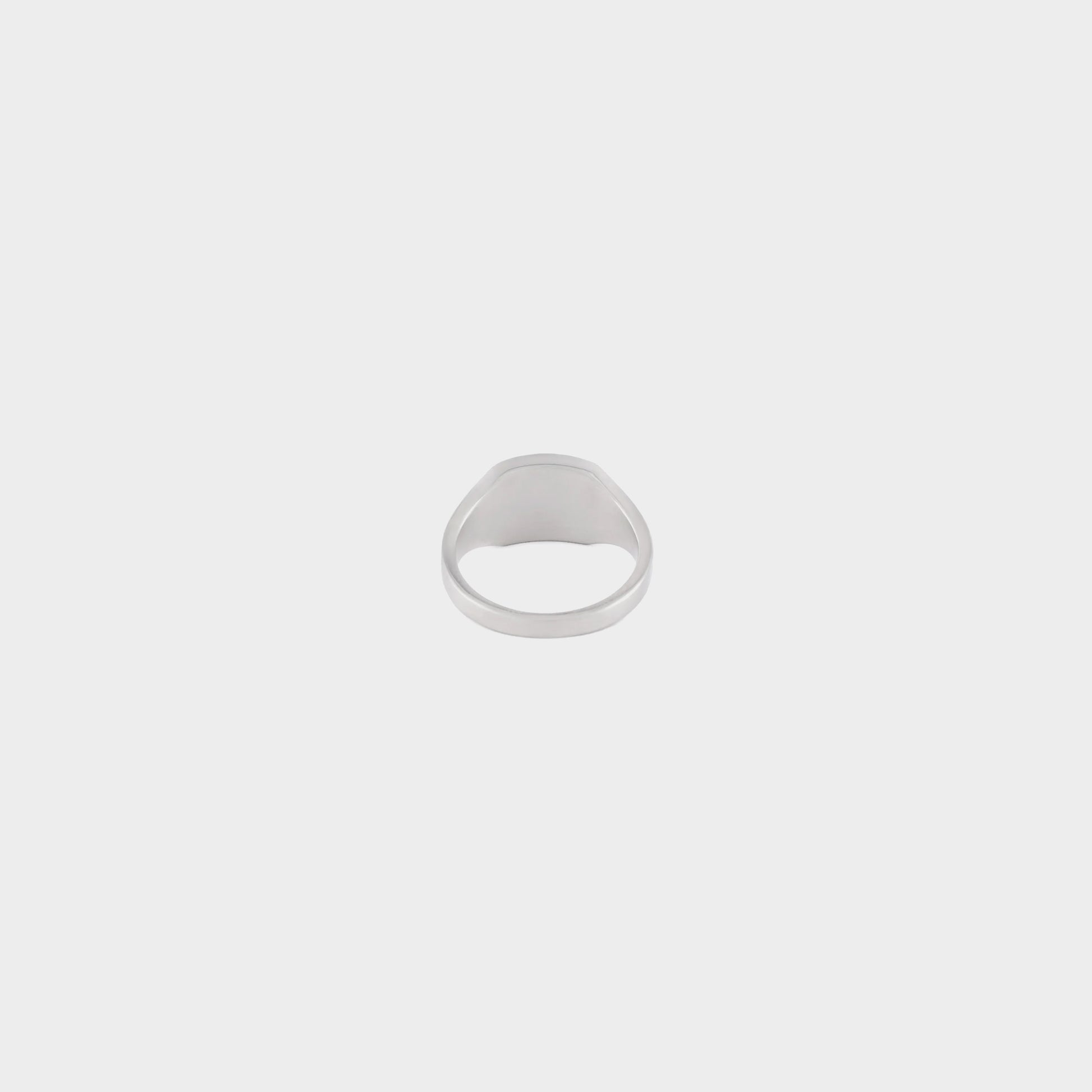 Serge DeNimes Silver Onyx Armour Ring in Farbe silver