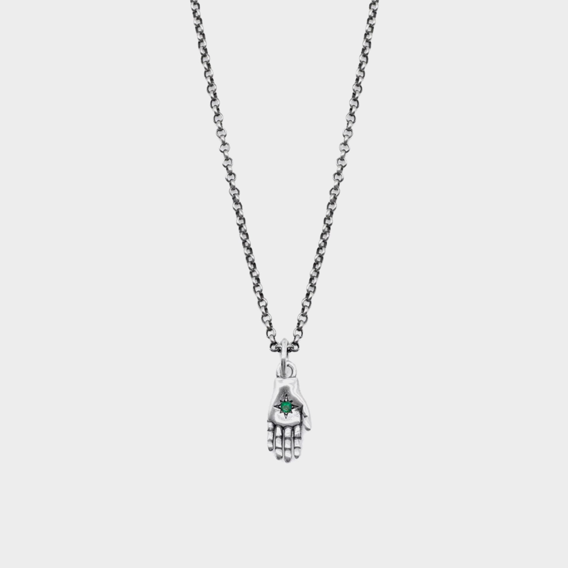 Serge DeNimes Silver Oracle Necklace in Farbe silver