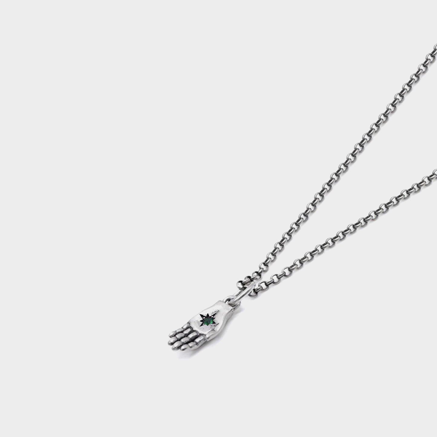 Serge DeNimes Silver Oracle Necklace in Farbe silver