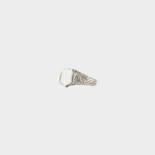 Silver Shield Ring