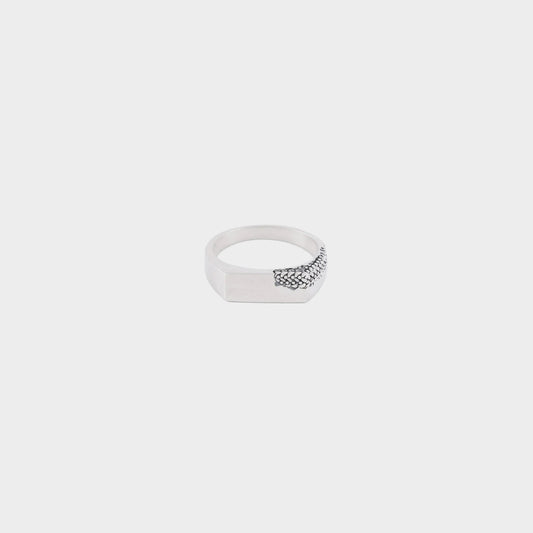 Silver Verso Ring