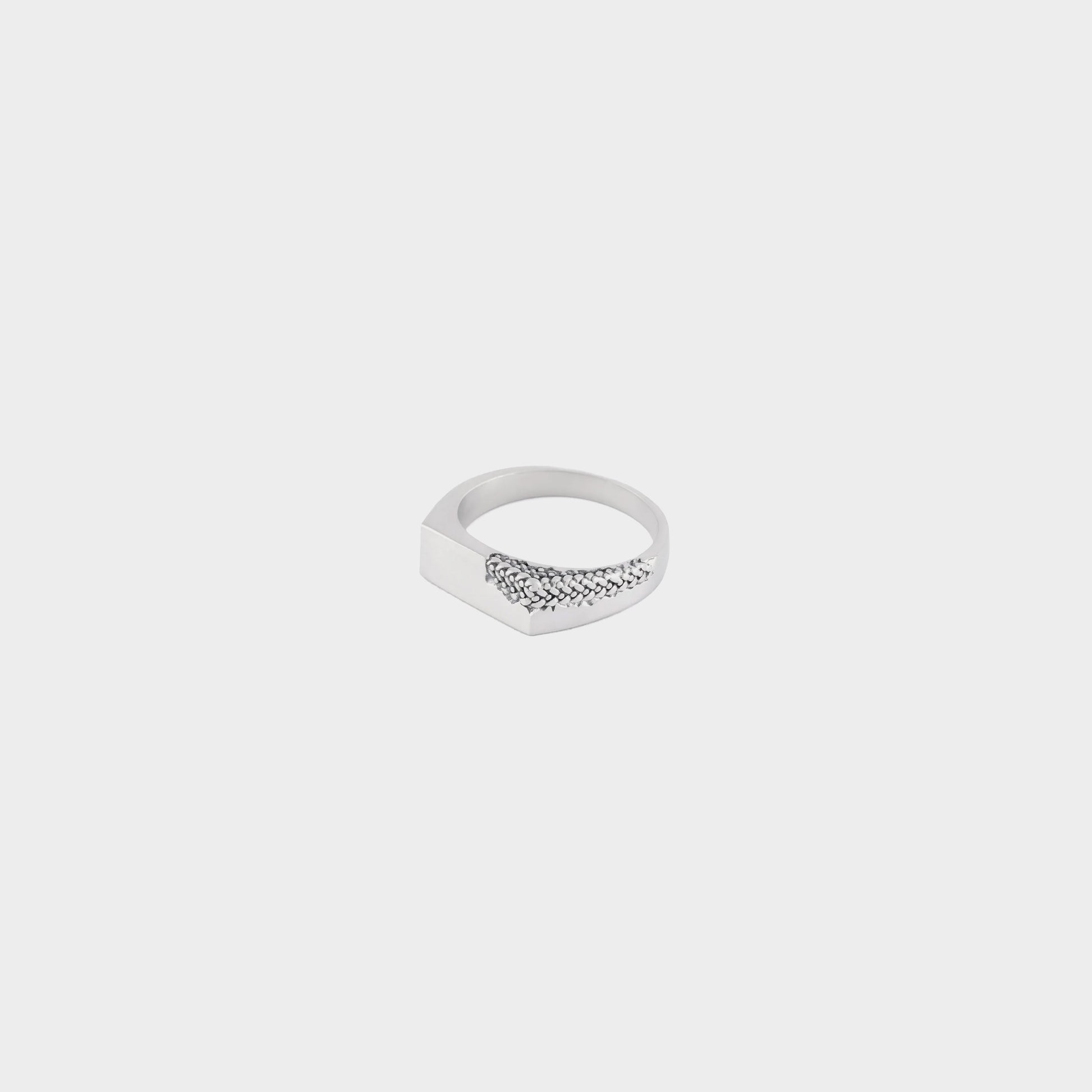 Serge DeNimes Silver Verso Ring in Farbe silver