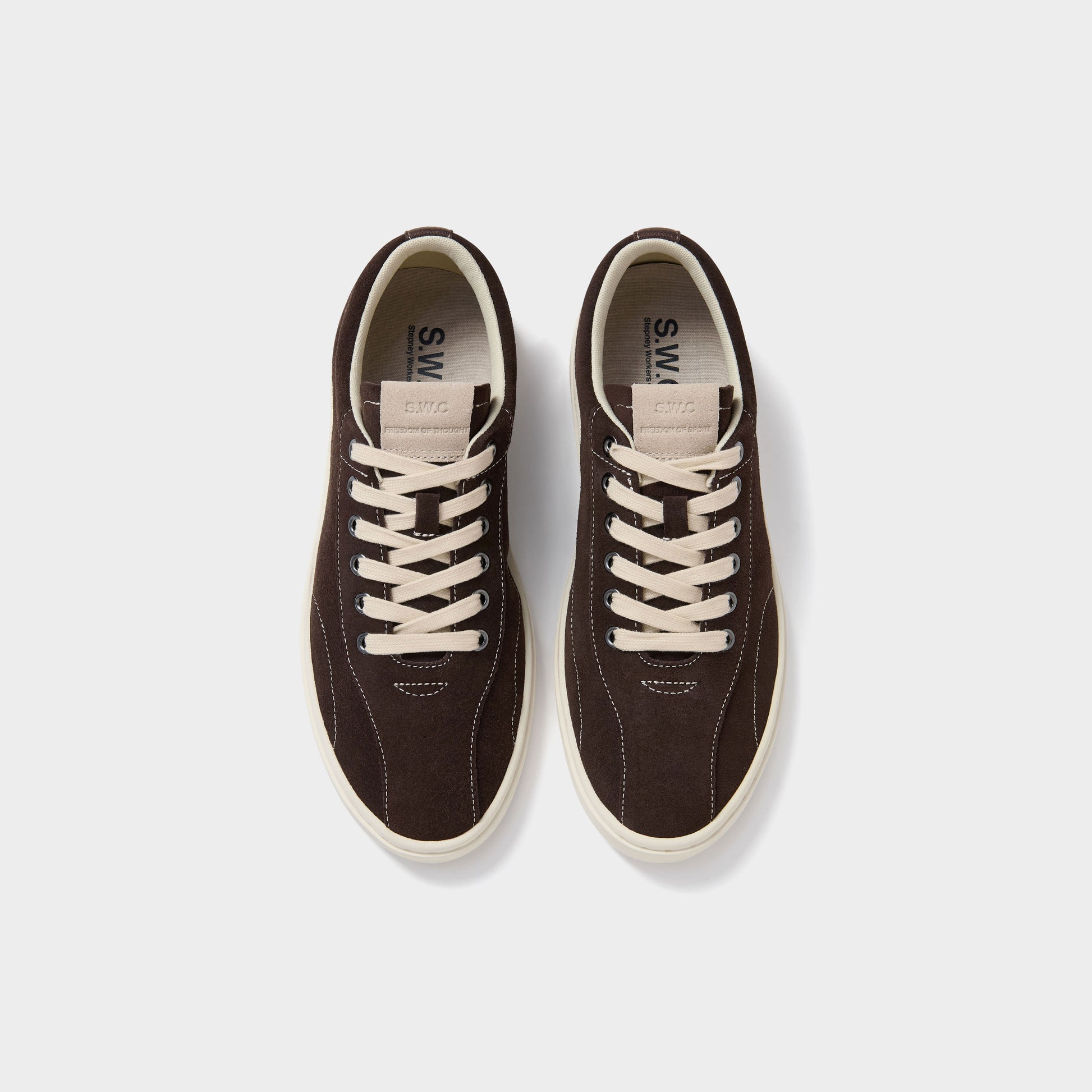 S.W.C Surma Suede in Farbe dark_brown