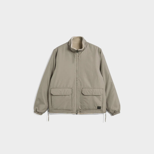 Taion Non Down Military Jacket in Farbe beige