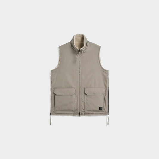 Taion Non Down Military Vest in Farbe beige