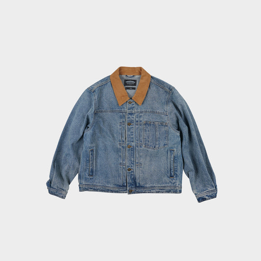 Washed Denim Trucker Jacket