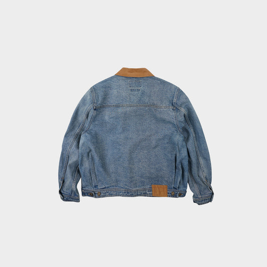 Washed Denim Trucker Jacket