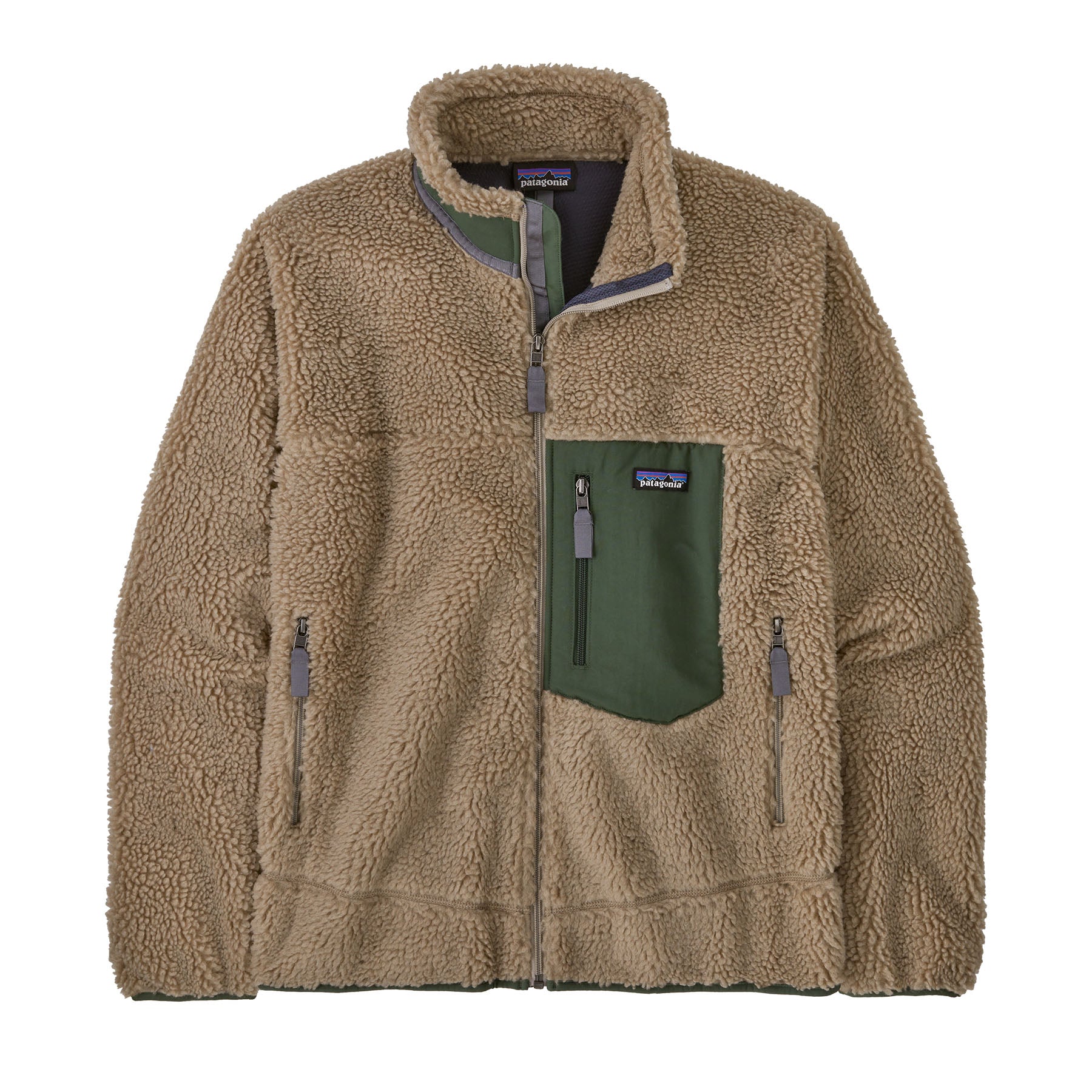 Patagonia M's Classic Retro-X® Fleece Jacket in Farbe seabird_grey