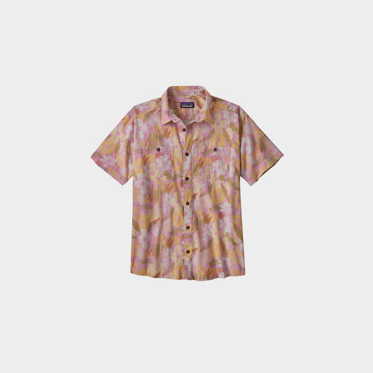 Patagonia Ms Back Step Shirt - CSMA in Farbe channeling_Spring_Milkweed_Mauve