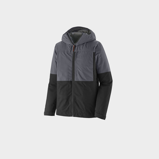 Patagonia Ms Boulder Fork Rain Jacket in Farbe forge_grey
