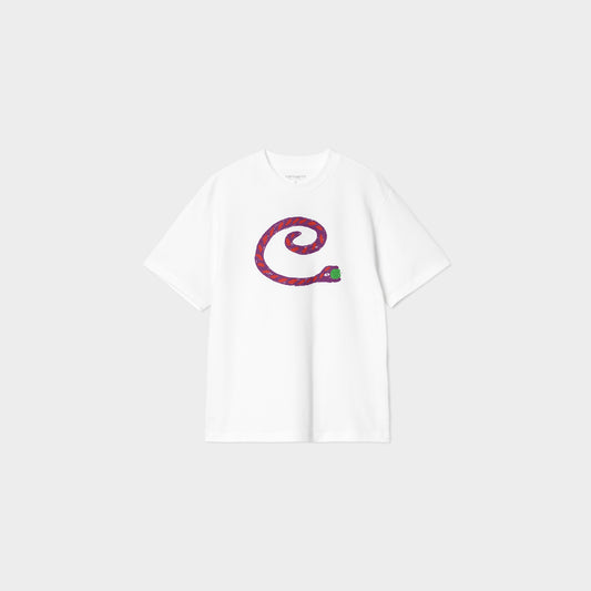 Carhartt WIP W' S/S WIP Paradise T-Shirt in Farbe white