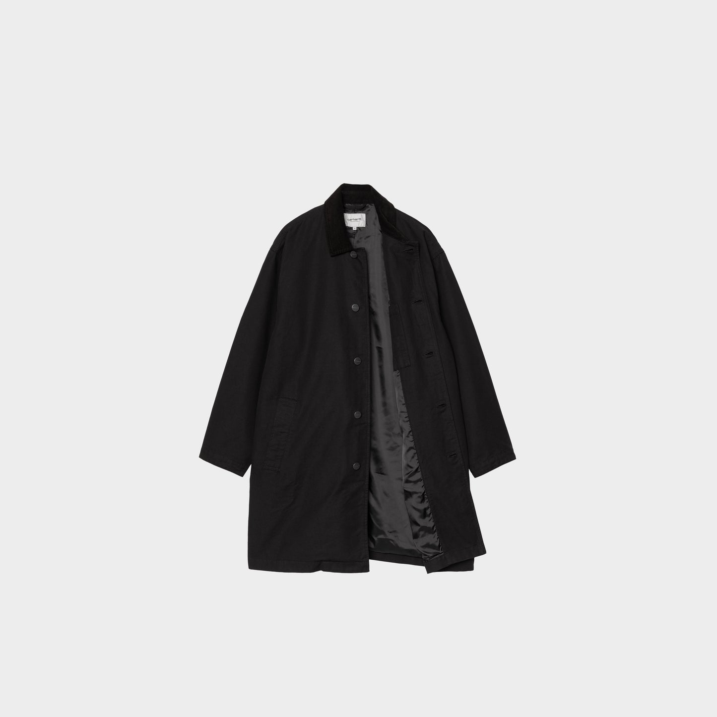 Carhartt WIP Webster Coat in Farbe black