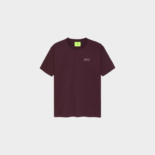 New Amsterdam Surf Association Wire Tee in Farbe vineyardwine