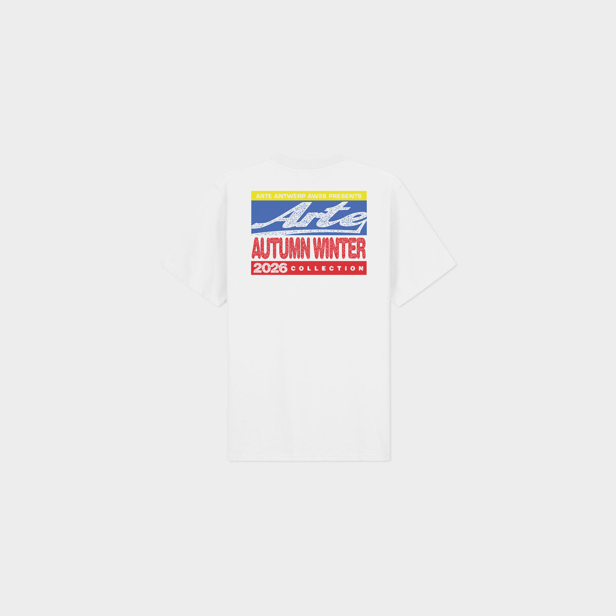  Arte Antwerp Mural T-Shirt in Farbe white