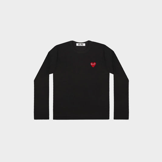Longsleeve Shirt Red Emblem Knit