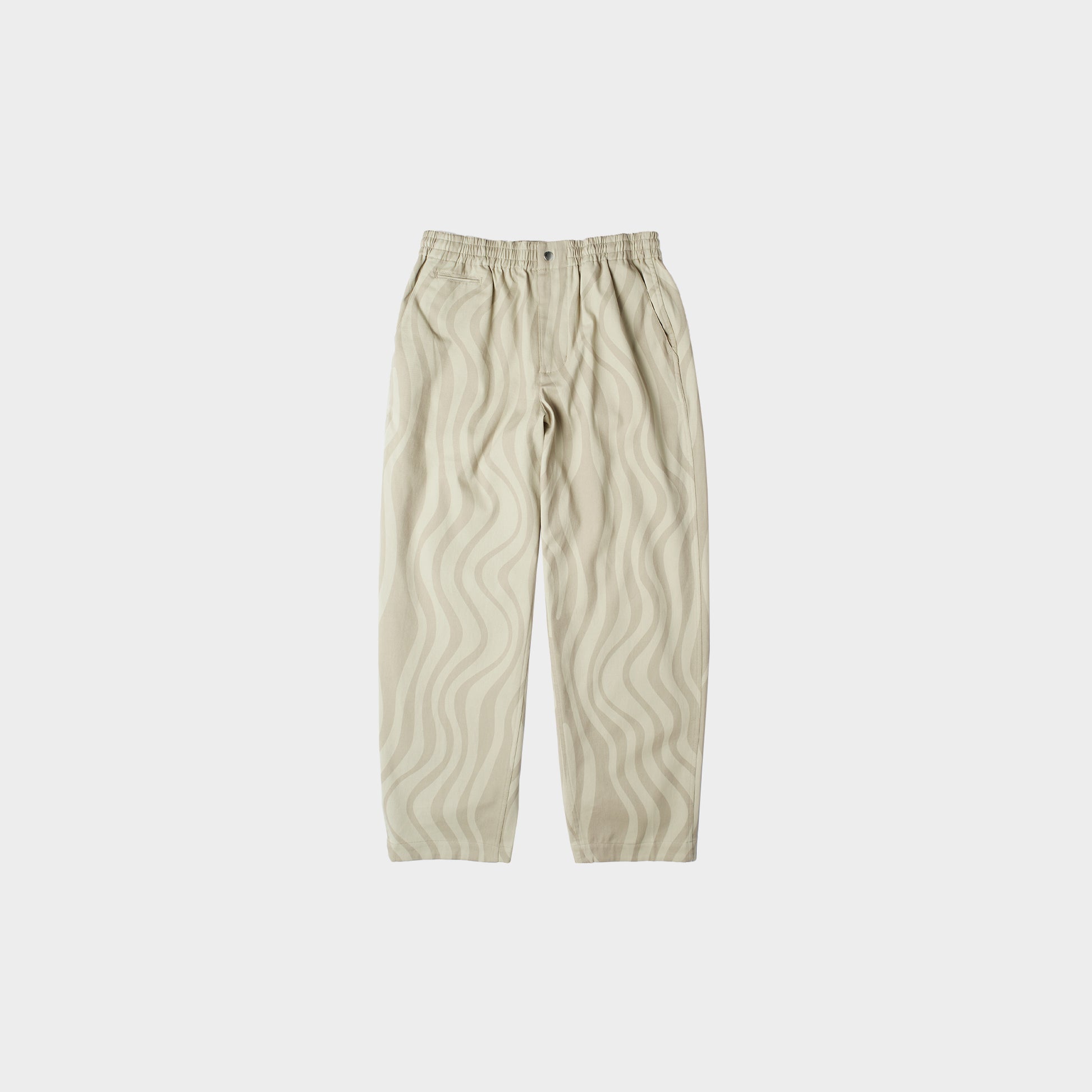 Parra Flowing Stripes Pants in Farbe tan