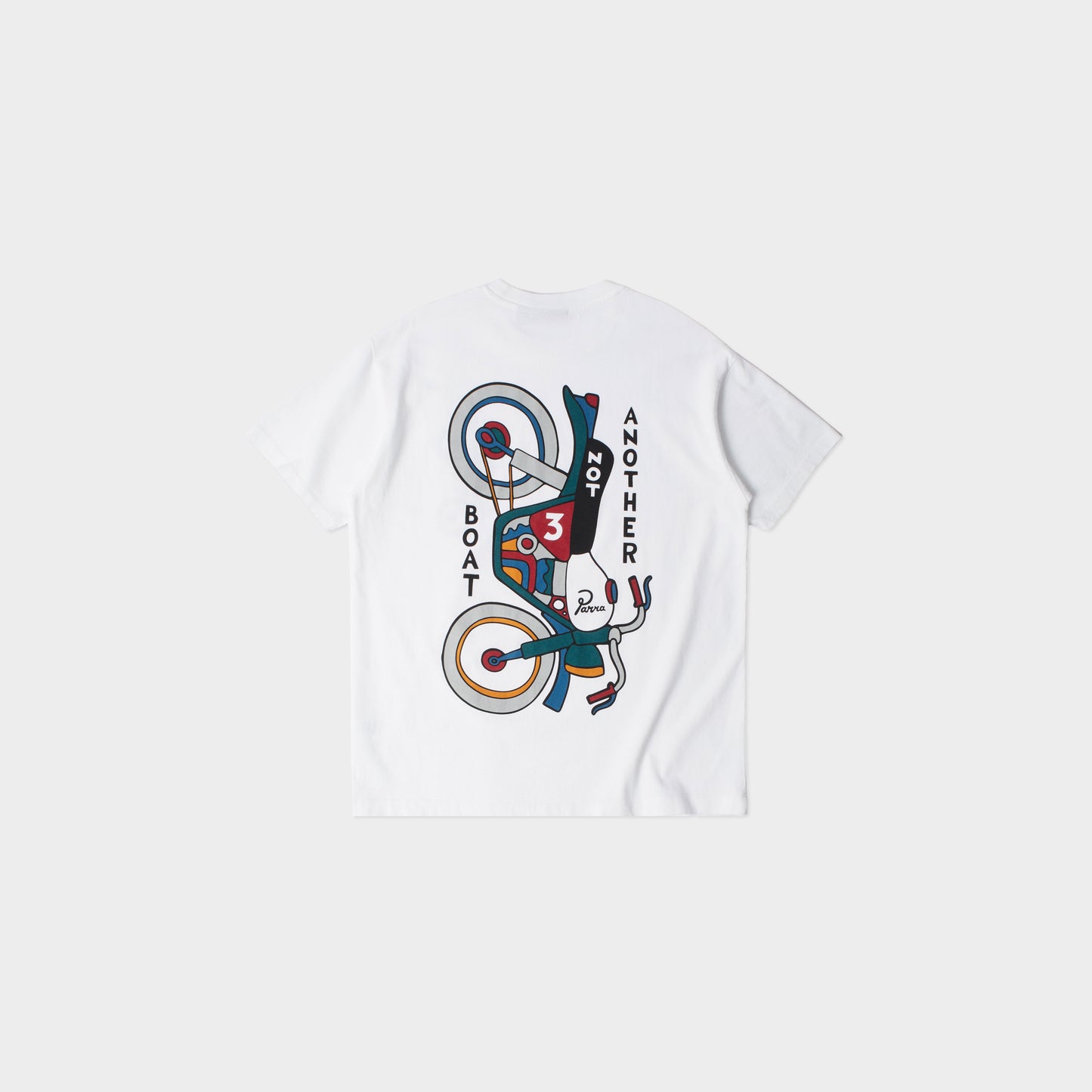 by Parra Not Another Boat T-Shirt in Farbe white
