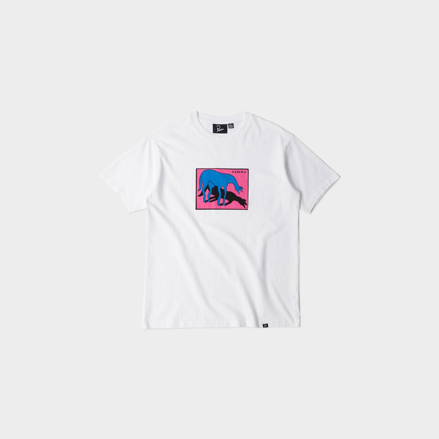 by Parra Sad Horse T-Shirt in Farbe white