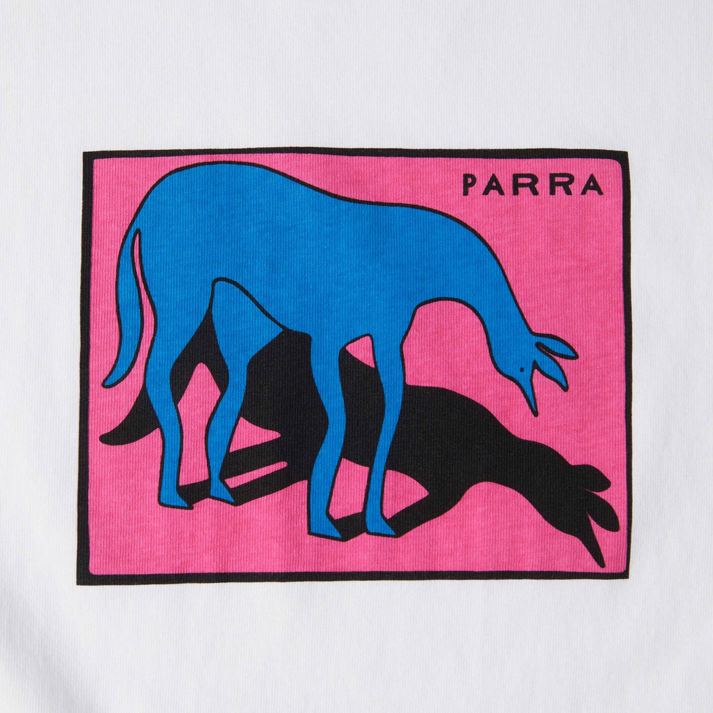 by Parra Sad Horse T-Shirt in Farbe white
