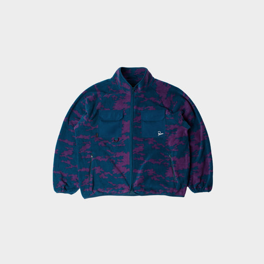 Purple Darwin Camo Fleece